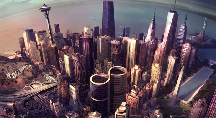Sonic HIghways album covera
