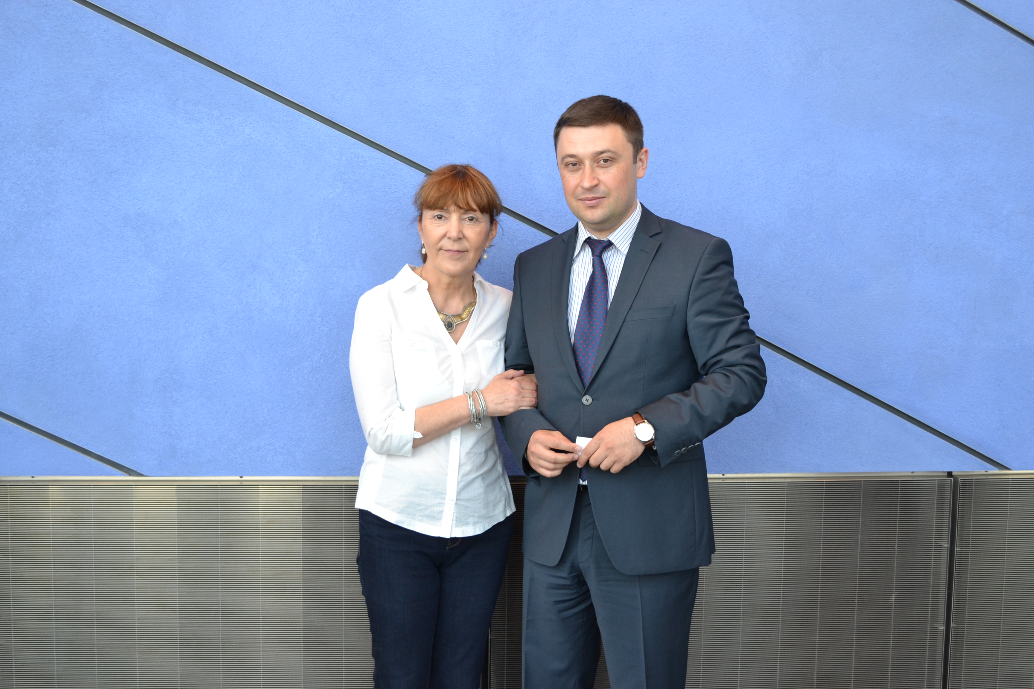 George Mocanu și Monica Macovei