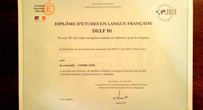 Se caută diplomele DELF și DALF