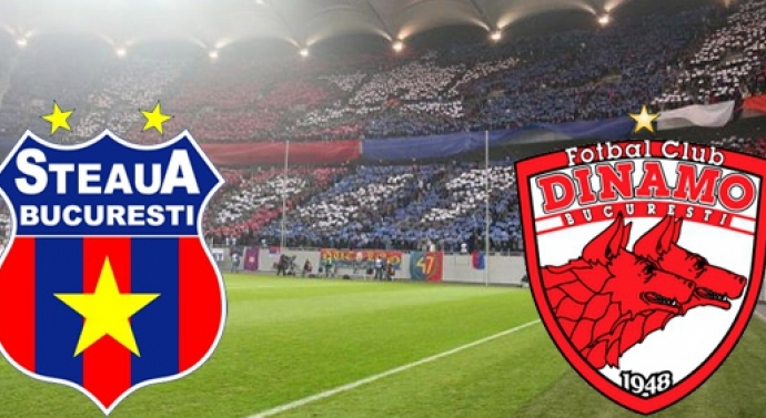 Marele Derby Steaua Dinamo a fost invizibil