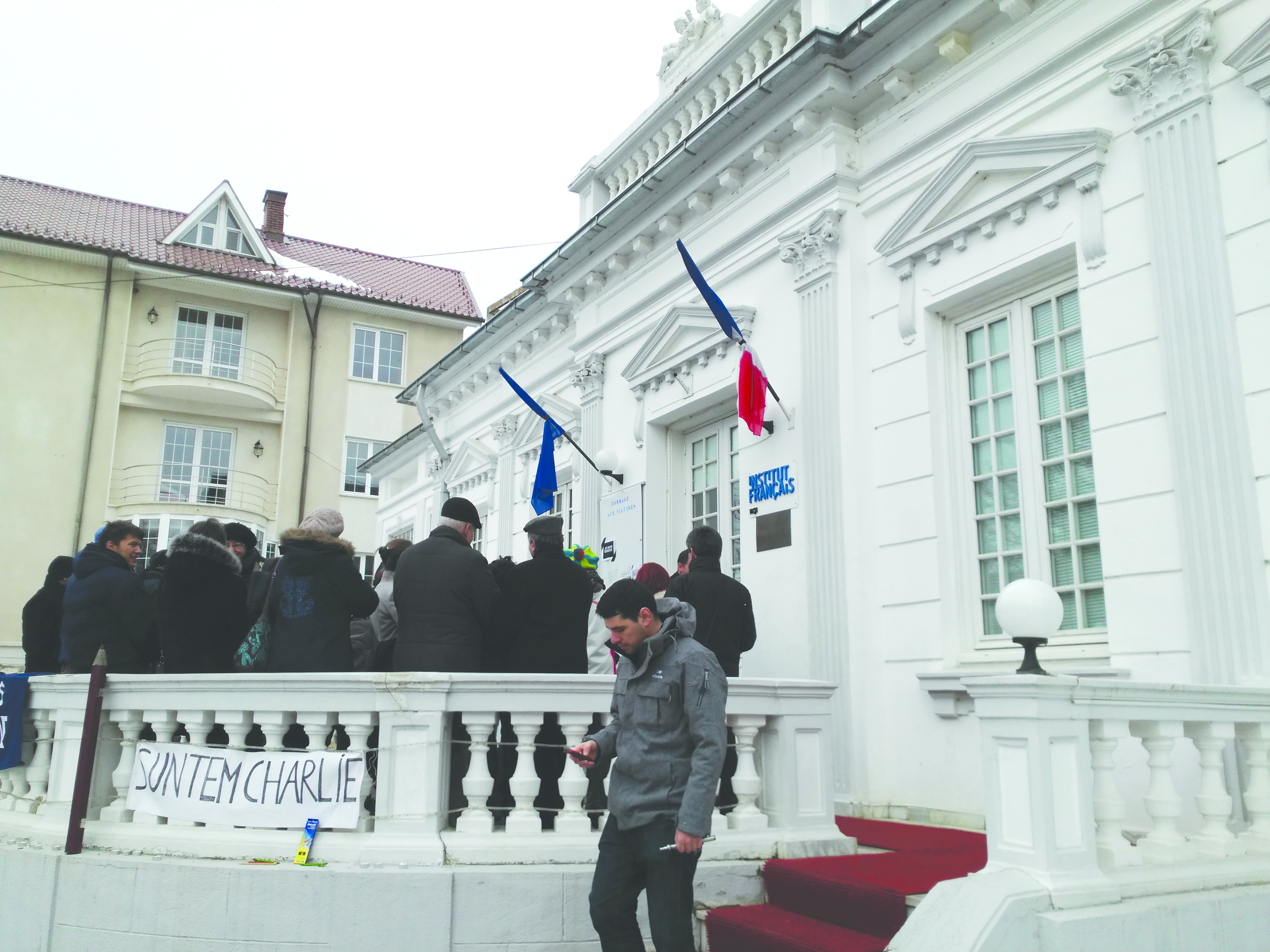 marș al tăcerii charlie hebdo