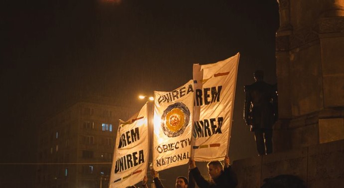 Flashmob pentru 97 de ani de la unire