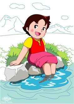 Heidi, fetița munților de cărți