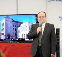 prorector Dragos Pieptu - deschidere Arena Stiintelor Medicale