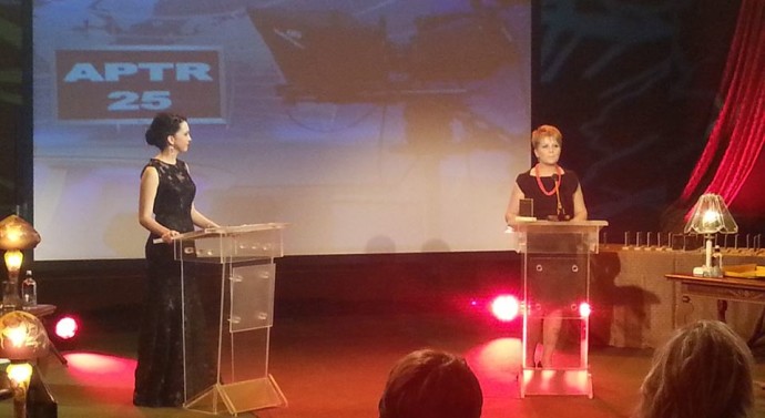 Gabriela Baiardi, jurnalist TVR, premiată la Gala APTR