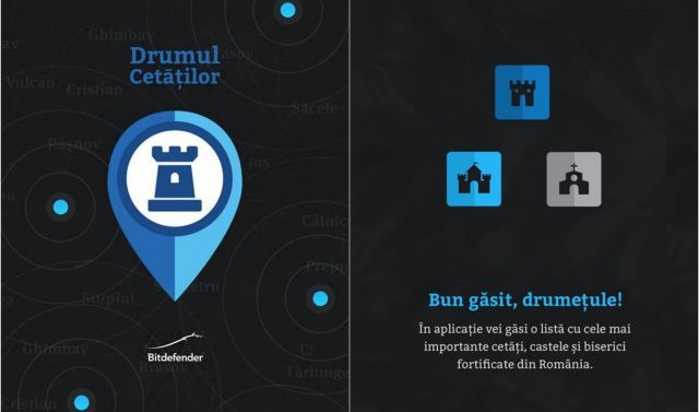 Drumeție pe smartphone