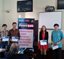 Competiția în care știința este explicată în trei minute