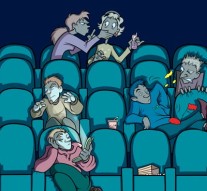 Omul cu ecran pe umeri