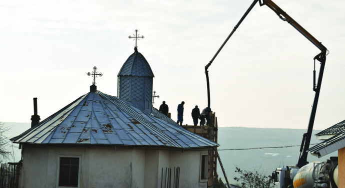 Parada gîștelor de sub arcul de coceni