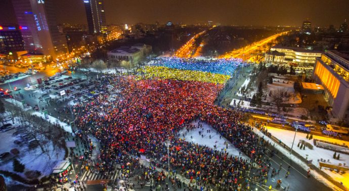 Protestele, neprevăzute pe ordinea de zi