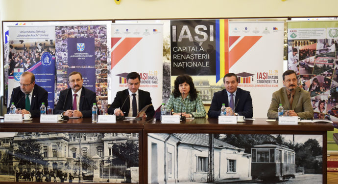 Universitățile își unesc forțele în proiectul „Iași – orașul studenției tale”