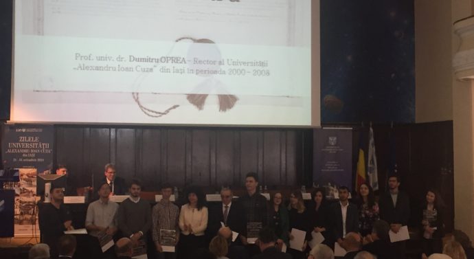 Bursa „Sfântul Dumitru” a fost acordată unui student de la Facultatea de Informatică