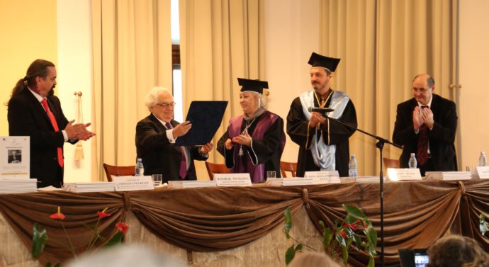 Basarab Nicolescu, Doctor Honoris Causa al Universității de Arte