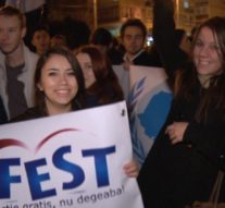 La UniFEST, studenții „vor o țară ca afară”