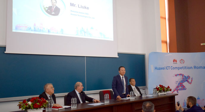 Huawei a lansat la Politehnică un Centru de Instruire unic în România