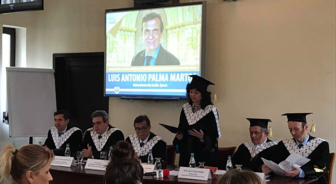 Profesor din Sevilla numit Profesor de Onoare la „Cuza”