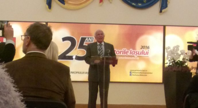 Ioan Holender, cetățean de onoare al Iașului