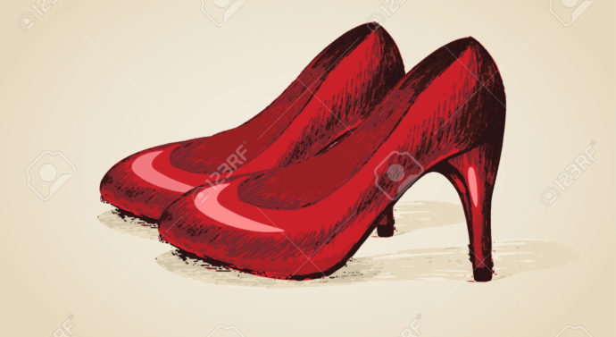 Libertatea ’89 în pantofi roșii de lac