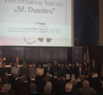 Bursa „Sfântul Dumitru” a fost acordată unui student de la Facultatea de Informatică